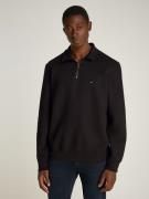 NU 20% KORTING: Tommy Hilfiger Sweatshirt ESSENTIAL FLEECE 1/4 ZIP