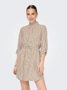 Only Jurk met overhemdkraag ONLSARAH LS SHIRT DRESS WVN