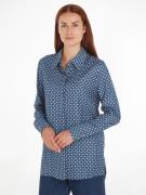 NU 20% KORTING: Tommy Hilfiger Overhemdblouse FOULARD REGULAR SHIRT me...