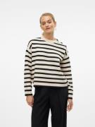 NU 20% KORTING: Vero Moda Trui met ronde hals VMSABA LS O-NECK BUTTON ...