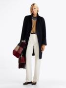 Tommy Hilfiger Korte jas REG DF WOOL BELTED COAT