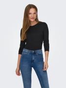 NU 20% KORTING: JDY Shirt met lange mouwen JDYSUMA WOOLBLEND L/S ONECK...