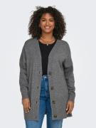 NU 20% KORTING: ONLY CARMAKOMA Vest CARESLY LS BUTTON CARDIGAN KNT NOO...