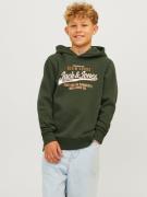 Jack & Jones Junior Hoodie JJELOGO SWEAT HOOD 2 COL 24/25 NOOS JNR