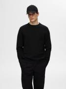 SELECTED HOMME Gebreide trui SLHROSS LS KNIT STRUCTURE CREW NECK NOOS