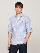 NU 20% KORTING: Tommy Hilfiger Businessoverhemd CLASSIC POPLIN STRIPE ...