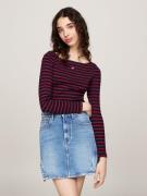 NU 20% KORTING: TOMMY JEANS Shirt met lange mouwen TJW BRETON STRIPE L...