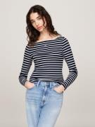 NU 20% KORTING: TOMMY JEANS Shirt met lange mouwen TJW BRETON STRIPE L...