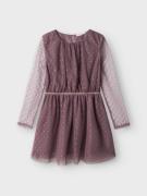 NU 20% KORTING: Name It Mini-jurk NKFVABOS LS DRESS NOOS