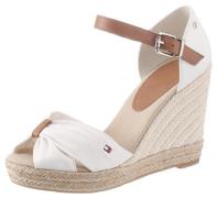 Tommy Hilfiger Highheel sandaaltjes BASIC OPENED TOE HIGH WEDGE zomers...