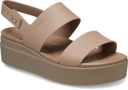 NU 20% KORTING: Crocs Sleehaksandaaltjes Brooklyn Low Wedge zomerschoe...