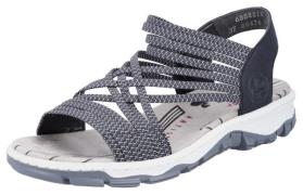 NU 20% KORTING: Rieker Sandalen zomerschoen, sandaal, keilhak, met pra...