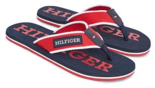 Tommy Hilfiger Teenslippers PATCH HILFIGER BEACH SANDAL zomerschoen, s...