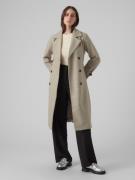 NU 20% KORTING: Vero Moda Trenchcoat VMFORTUNEVEGA LONG TRENCHCOAT GA ...