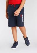 NU 20% KORTING: KangaROOS Sweatshort Basic sweat bermuda met logodruk