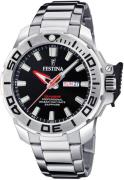 NU 20% KORTING: Festina Kwartshorloge Diver Collection, F20665/4 Polsh...