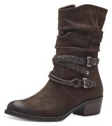 NU 20% KORTING: Marco Tozzi Cowboy laars blokhak, korte laarzen, weste...