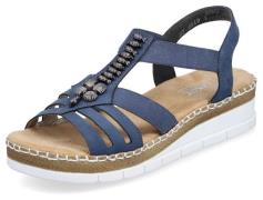 NU 20% KORTING: Rieker Sandalen zomerschoen, sandaal, keilhak, met mod...