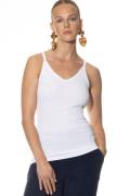 Mey Top met spaghettibandjes Organic Cotton Van biologische katoen gem...