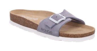 Rohde Slippers wedge heel, summer shoe, slippers with pre-shaped footb...