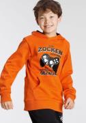 KIDSWORLD Hoodie Voor ZOCKER with gamer saying