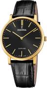 Festina Kwartshorloge Festina Swiss Made, F20016/3 Polshorloge, herenh...