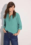 NU 20% KORTING: Cecil Blouse met lange mouwen met ingesneden ronde hal...