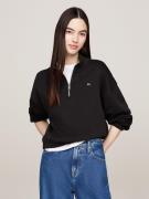 NU 20% KORTING: TOMMY JEANS Sweatshirt TJW CRP 1/4 ZIP CREW