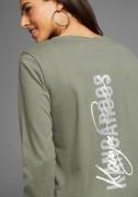 NU 20% KORTING: KangaROOS Sweatshirt met print op de achterkant - nieu...