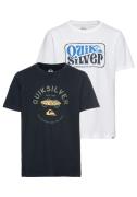 NU 20% KORTING: Quiksilver T-shirt GETTIN AIR SHORT SLEEVE TEE PACK YO...