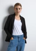 NU 20% KORTING: STREET ONE Korte blazer in jerseykwaliteit