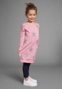 NU 20% KORTING: KIDSWORLD Sweatjurk Sterren-allover jurk