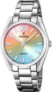 NU 20% KORTING: Festina Kwartshorloge Boyfriend, F20622/H Horloge, dam...