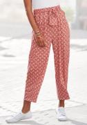 NU 20% KORTING: Vivance Culotte met retro-print, lichte jerseybroek, z...