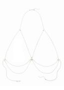 NU 20% KORTING: Lascana Lange ketting met strass, lichaamsketting, ket...