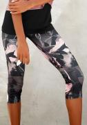 active by Lascana Caprilegging Tropical met abstracte bloemenprint, lo...