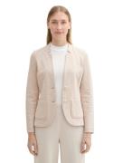 NU 20% KORTING: Tom Tailor Sweatblazer Ottoman met opgestikte zakken e...