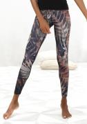 NU 20% KORTING: active by Lascana Legging Tropical met abstracte palmp...