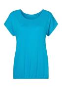 Vivance T-shirt met elastische zoomafwerking van viscose-elastan-kwali...