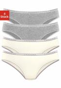 NU 20% KORTING: Lascana Slip elastische katoenkwaliteit (4 stuks, Set ...