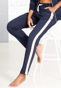 H.I.S Relaxbroek met zijtape-strepen, loungewear, loungepak