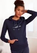 NU 20% KORTING: KangaROOS Hoodie met kangoeroezak, loungewear, loungep...