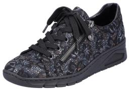 NU 20% KORTING: Rieker Sneakers met sleehak met bloemenprint, vrijetij...