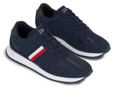 NU 20% KORTING: Tommy Hilfiger Sneakers RUNNER EVO MIX ESS met zijstre...