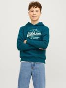 NU 20% KORTING: Jack & Jones Junior Hoodie JJELOGO SWEAT HOOD 2 COL 24...