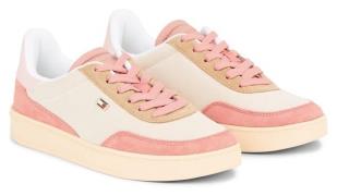 Tommy Hilfiger Plateausneakers HERITAGE COURT SNEAKER met contrastafwe...