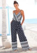 NU 20% KORTING: Vivance Jumpsuit met boorddruk en zakken, zomerse jump...