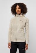 NU 20% KORTING: Jack Wolfskin Fleecejack ROTWAND HOODED FZ W