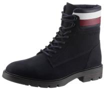 Tommy Hilfiger Hoge veterschoenen CORPORATE HILFIGER NUBUCK BOOT met s...