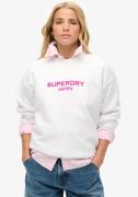 NU 20% KORTING: Superdry Sweatshirt SPORT LUXE LOOSE CREW SWEAT